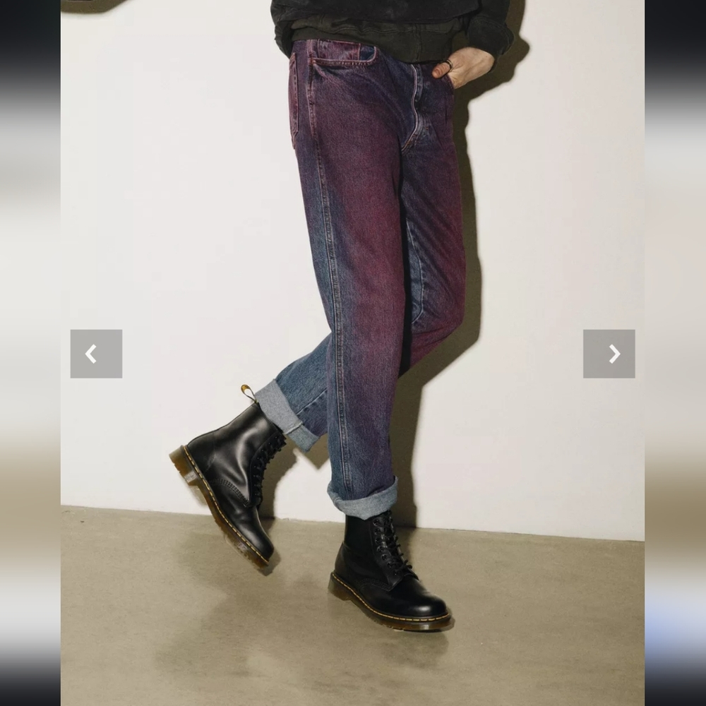 NWT! Dr. Martens 1460 Black Smooth Leather Women's size 9 Mens size 8 - Picture 3 of 14
